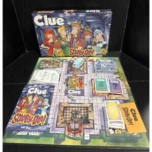 Scooby-Doo! Clue 50th Anniversary Edition Mystery Board Game 100% Complete 2019